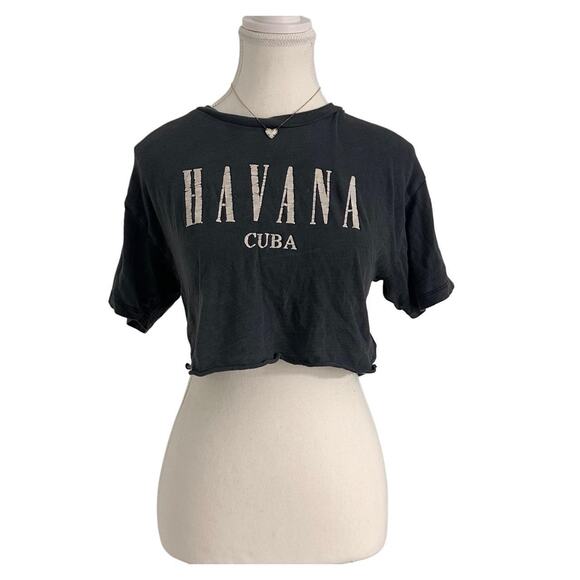 Garage Size Small Cropped 100% Cotton Top - Picture 1 of 5
